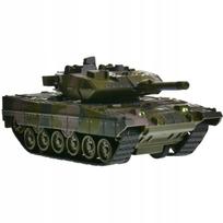 Nuotoliniu būdu valdomas Leopard 2 tankas su šviesomis, garsais ir baterijomis
