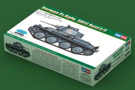 Modelių rinkinys HOBBY BOSS 1:72 vokiečių tankas Pz.Kpfw. 38(t) Ausf.E/F