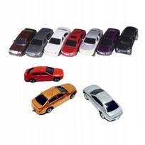 Miniatiūriniai dažyti automobiliai, 1:100 mastelis, 10 vnt.