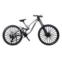 Miniatiūrinis kalnų dviračio modelis FINGERBIKE 1:6, BMX downhill žaislas