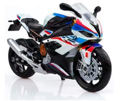 Metalinis motociklo modelis BMW S1000R 1:12, su amortizacija