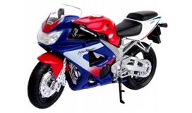 Metalinis motociklo modelis HONDA CBR 900RR Fireblade, Welly, 1:18
