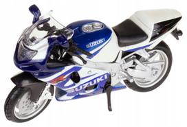 Metalinis motociklo modelis BBurago 1:18, Suzuki GSX-R750