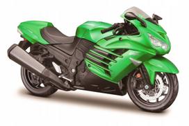 Surenkamas MAISTO Kawasaki Ninja motociklo modelis 1:12