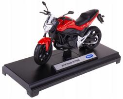 Metalinis HONDA NC750S motociklo modelis Welly 1:18