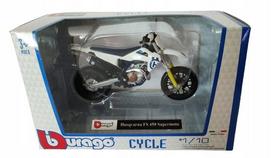 Motociklo modelis Bburago 1:18 HUSQVARNA FS 450 Supermoto