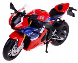 Modelinis motociklas HONDA CBR1000RR-R FIREBLADE 1:12, raudonas, plastikas/metalas, 2020
