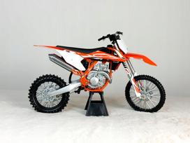 Motociklo modelis New Ray KTM SX-F 450, mastelis 1:6