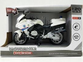 Motociklo policijos šviesos ir garso signalas