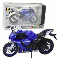Metalinė motociklo modelis su šviesomis ir garsais, 1:12