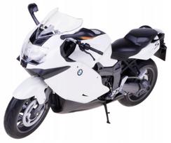 BMW K1300S modelis, Welly, metalinis ir plastikinis motociklas, 1:10