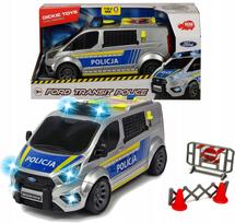 Policijos automobilis DICKIE Ford Transit 1:18 su garsu