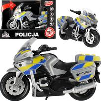 Policijos motociklas su garsu, lenkų kalba