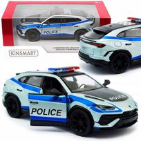 Metalinė Lamborghini Urus Performante policijos mašina Kinsmart 1:40