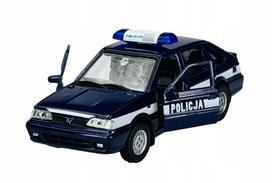 Modelinis automobilis WELLY POLONAISE CARO PLUS policijos, 1:34, metalinis, 43613