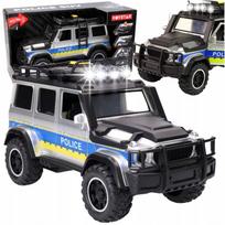 Policijos automobilis su garsine sirena, SUV