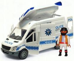Policijos automobilio žaislas 26 cm su šviesomis ir garsu