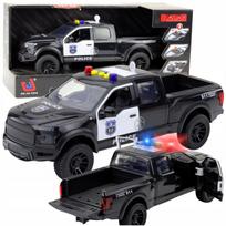 Žaislinė policijos automobilio švyturėlio mašina