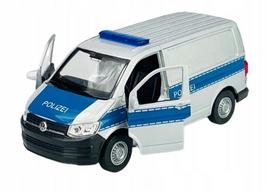 Metalinė „Welly VW Transporter T6 Polizei“ mašinėlė, 1:34