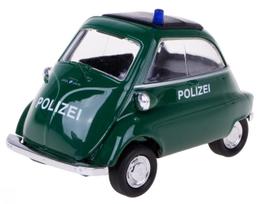 Metalinis BMW Isetta modelis Welly, policijos versija, mastelis 1:27