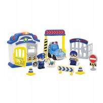 Policijos automobilis su nuovada Smily Play 1306