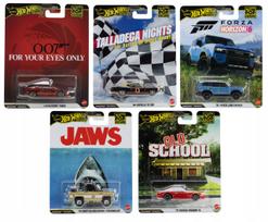 Automodelių rinkinys Hot Wheels Premium Pop Culture, pilnas, HXD63