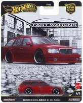 Automodelis HOT WHEELS PREMIUM Mercedes-Benz E 36 AMG Fast Wagons