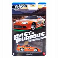 Modelinis automobilis Hot Wheels Toyota Supra 1:64, metalinis, Fast & Furious