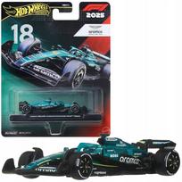 Modelinis automobilis HOT WHEELS Premium Racer Formula 1 2025 Aston Martin Lance Stroll #18