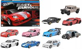 Mašinėlių rinkinys Hot Wheels Fast & Furious, 10 vnt.