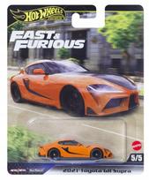 Žaislinis automobilis Hot Wheels Fast & Furious 2021 Toyota GR Supra, 1:64, nuo 3 metų
