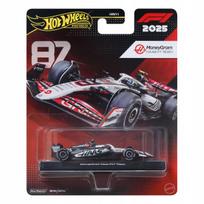 Kolekcinė mašinėlė HOT WHEELS PREMIUM F1 2025 MoneyGram Haas Team #87 Oliver Bearman