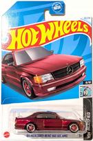 Žaislinė mašinėlė HOT WHEELS 89 MERCEDES BENZ 560SEC AMG, 1:64, SUPER TREASURE HUNT