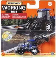 Žaislinis metalinis traktorius MATCHBOX NEW HOLLAND WORKING RIGS, Mattel