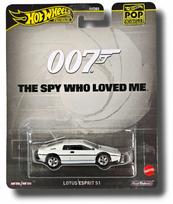 Metalinis modelis Hot Wheels Lotus Esprit S1 Bond 007, HXD98