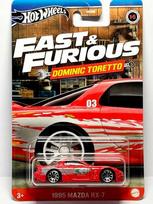 Žaislinis automobilis HW Hot Wheels 1995 Mazda RX-7, Greiti ir įsiutę, Dominic Toretto