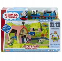 Fisher-Price Thomas and Friends spalvingas traukinio rinkinys su bėgiais