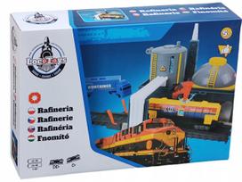 Loco Toys naftos perdirbimo gamyklos, vagonėlio ir TIR praplėtimo rinkinys