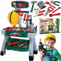 Vaikiškas 71 cm šalmo ir įrankių rinkinys DIY WORKSHOP