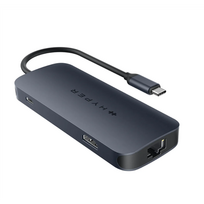 USB-C Hub HYPER HyperDrive Next 8 Portų, 140W, Ethernet, HDMI