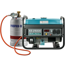 Generatorius KONNER & SOHNEN KS 2900G 2500W benzinas/dujos