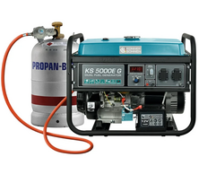 Generatorius KONNER & SOHNEN KS 5000E G Benzinas/dujos 4000W