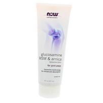 Losjonas su gliukozaminu, MSM ir arnikos liposomomis, Glucosamine MSM & Arnica, Now Foods 237ml (03128018) 237ml