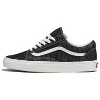 Vans Old Skool Collection Low Top Skateboard Shoes Unisex Black Sneakers VN000CR5Y281 40.5 juoda