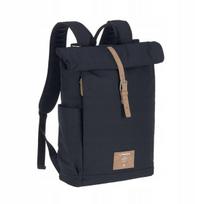 Lassig Rolltop kuprinė mamoms su priedais, naktinė mėlyna
