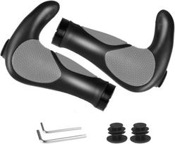 Vjonnl dviračio rankenos, dviračio vairo rankenos Mtb, ergonomiškos 22 mm dviračio rankenos, neslystančios, skirtos trekingo dviračiui, elektriniam dviračiui, miesto dviračiui, plento dviračiui