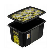 Keeeper Saugojimo Dėžė su Dangčiu 0612239800361, 45L, 55,5x40x30cm, saugi PP plastikas, vietą taupantis dizainas