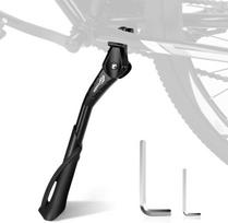 Toptrek dviračio stovas, 24-29 colių aukščio reguliuojamas aliuminio lydinio dviračio stovas iki 35 kg apkrovos, neslystantis šoninis stovas, stabilus dviračio stovas kalnų dviračiui, elektriniam dviračiui, trekingui, plento dviračiui
