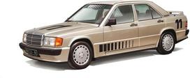 Italeri 3624 1:24 Mercedes-benz 190e statinis modelis, konstravimas, rankdarbiai, hobis, klijavimas, plastikinis rinkinys, detalus rinkinys, įvairiaspalvis