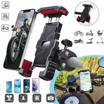 360° telefono laikiklis dviračiui, pasukamas išmaniojo telefono laikiklis motociklui